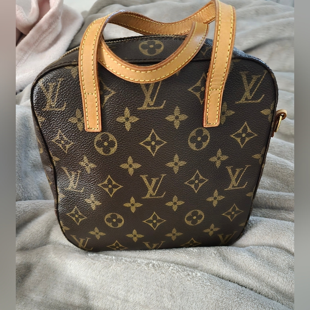 Authentic Louis Vuitton Spontini Brown Monogram Women's Bag